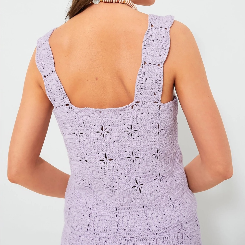HYACINTH HOUSE

Lavender Crochet Cory Tank - Picture 4 of 11